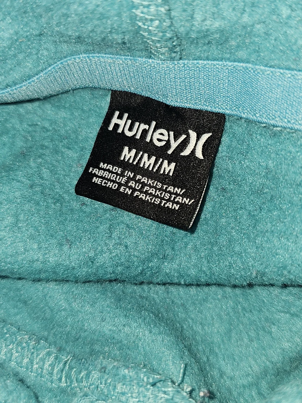 Hurley Light Blue Pullover Hoodie - Men